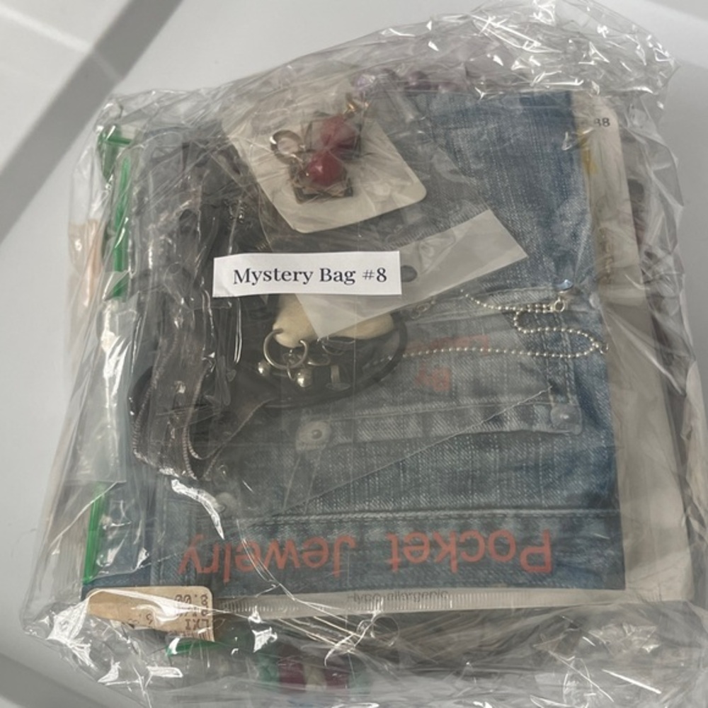 Mystery Bag with Denim and Jewelry #8